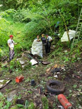 Sanacija črnega odlagališča – Banova jama 093